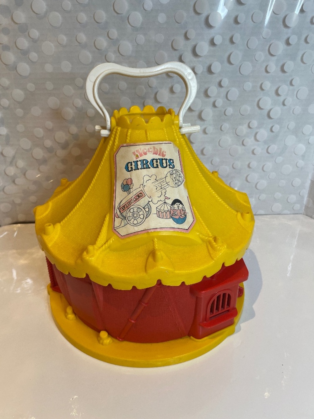 Vintage 1977 Weeble Wobble 🎪Circus Tent Playset